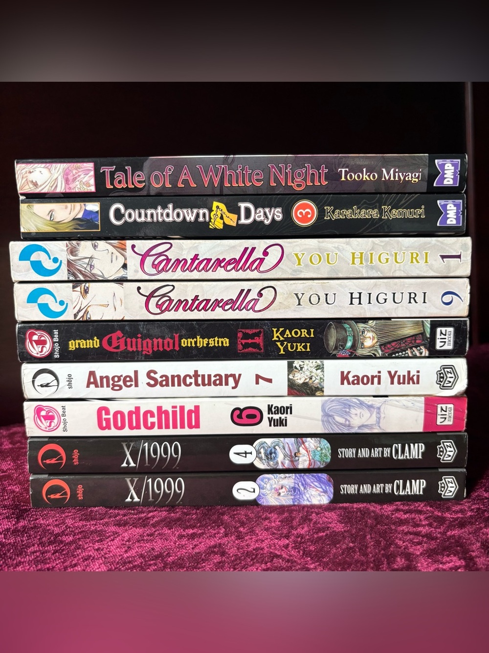 Manga Lot Featuring X/1999, Godchild, Cantarella & More